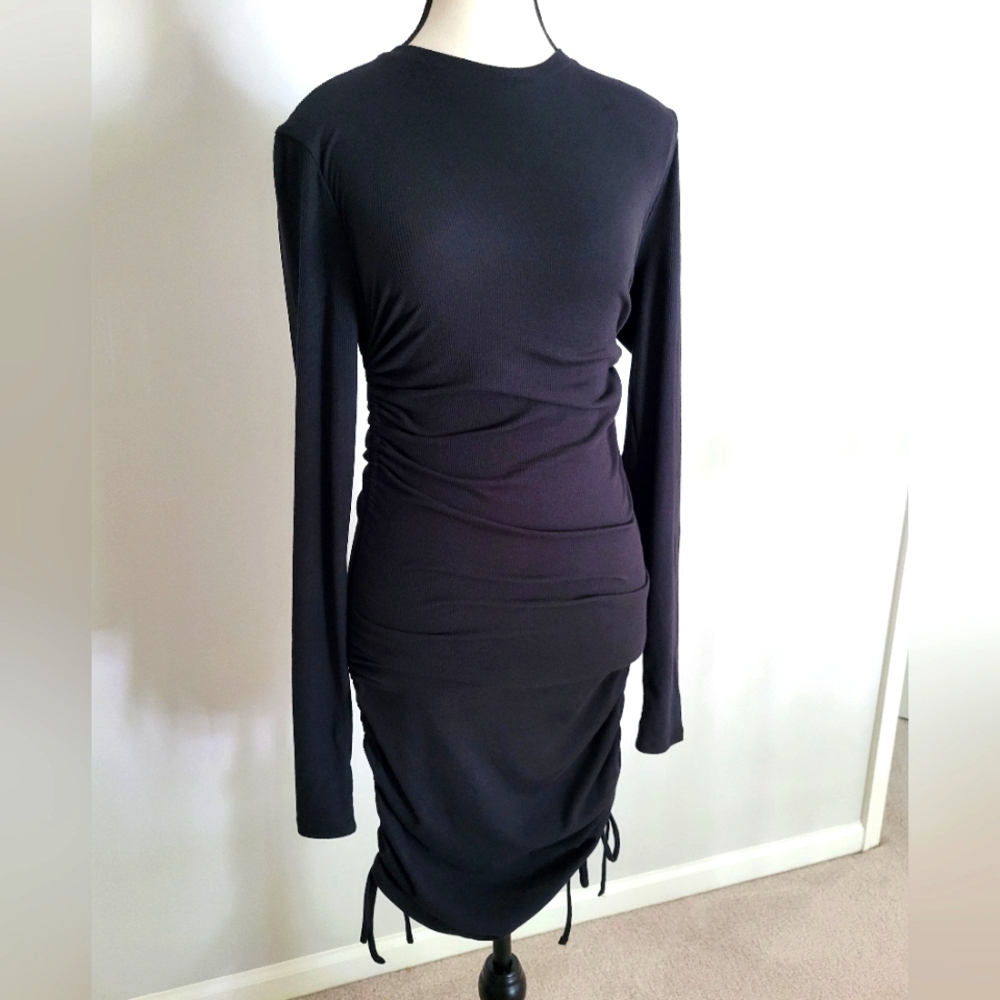 Bar iii xs Sophia Richie Black stretchy bodycon dress